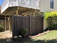 <b>Simtek Ashland Black Oak Privacy Fence</b>